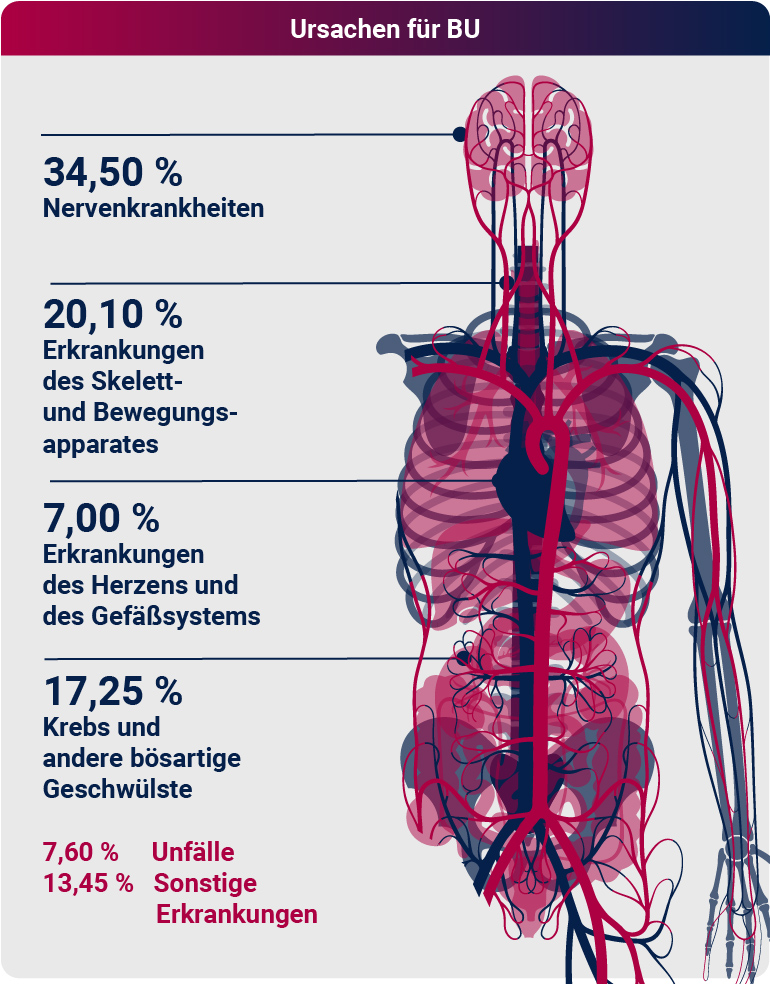 Ursachen für Dienstunfähigkeit bei Soldaten